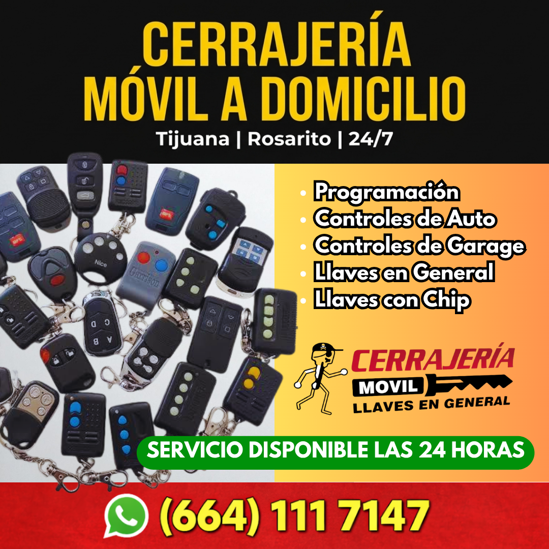Cerrajería móvil 24 horas
