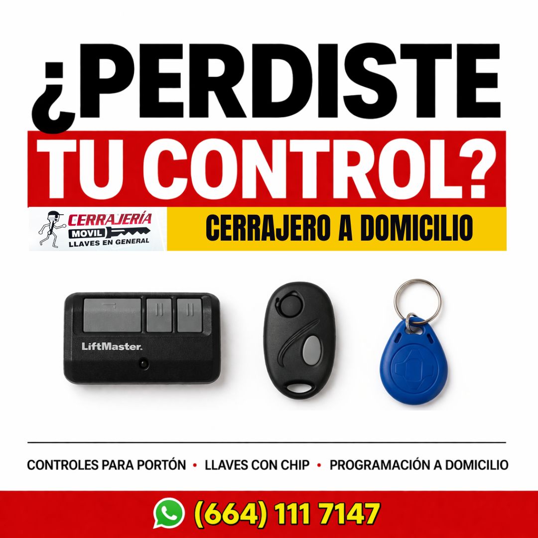 Control para portón eléctrico Tijuana