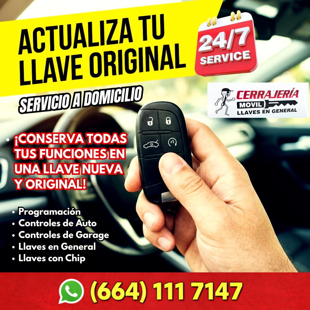 Cerrajero automotriz Tijuana