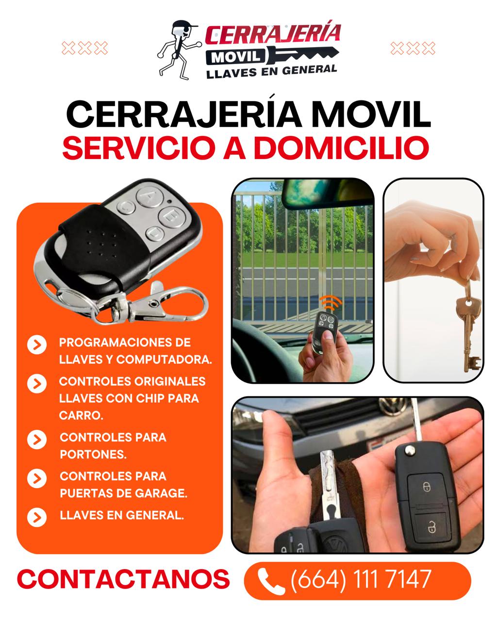 Servicio cerrajería automotriz