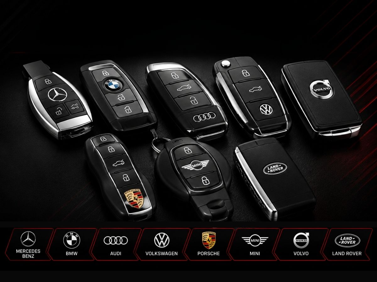 Llaves para carros europeos y de lujo